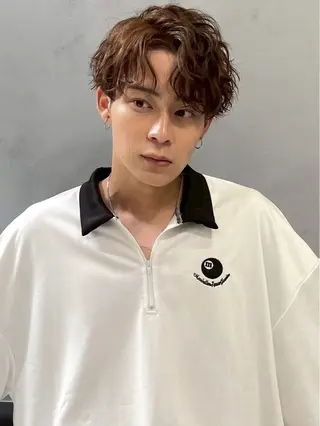 ショート mens.salon hackのヘアスタイル