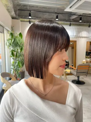 ショート 🩵ボブ/レイヤー /髪質改善🩵のヘアスタイル