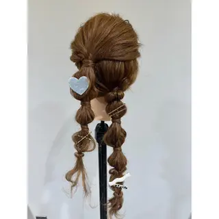 ヘアアレンジ 木下 実優のヘアスタイル