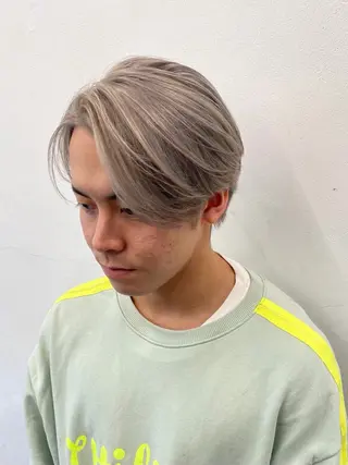 メンズ 表参道/スパイキー /センターパートのヘアスタイル
