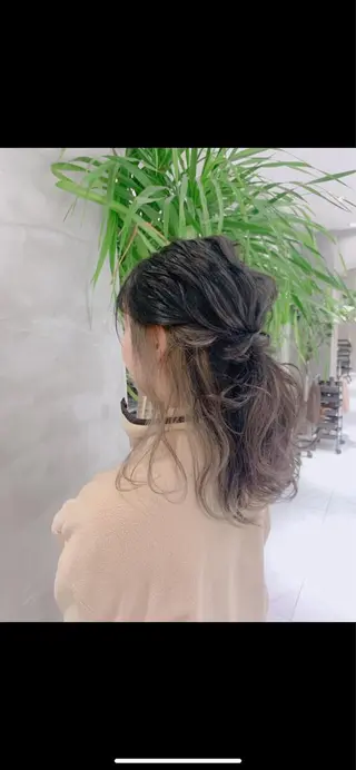 ロング 後藤 裕磨のヘアスタイル