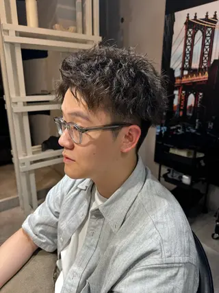 ショート パーマ メンズ 似合う髪型見つけます AYAKAのヘアスタイル