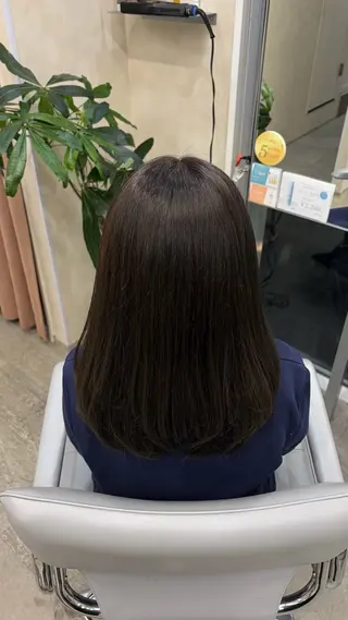 セミロング モデル様大募集🎀 藤岡瑞穂のヘアスタイル