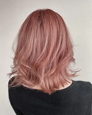 ミディアム 下林 雅明のヘアスタイル