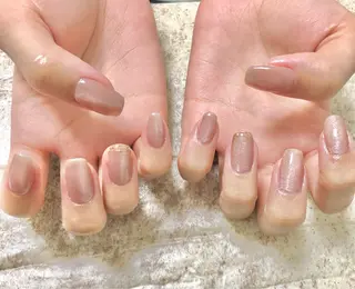 ネイル 自爪育成ネイルケア Lena nailのネイルデザイン