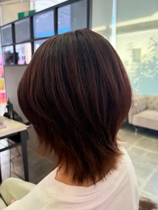 カットモデル RURUのヘアスタイル