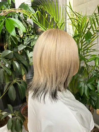 ミディアム カラー 櫻井 なんなのヘアスタイル