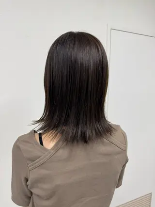 ミディアム 髪質改善メニュー 長井 美佐子のヘアスタイル