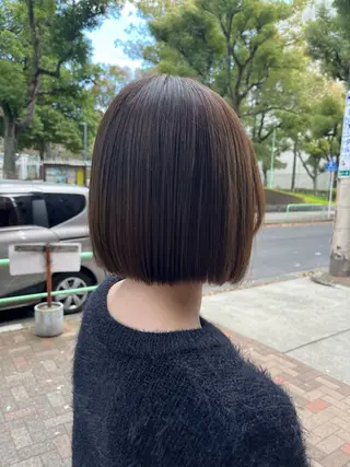 ショート 顔周りレイヤー 髪質改善 / AYUのヘアスタイル