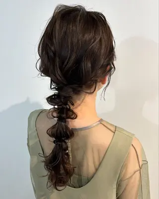 ヘアアレンジ LANAdesign bleach 🪐のヘアスタイル