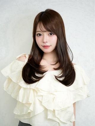 ミディアム 💎ケアダブルカラー Takato💎のヘアスタイル