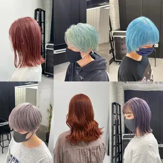 カラー TAKUMI .のヘアスタイル
