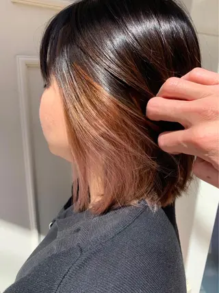 ミディアム カラー 🫟Blanco🫟 Color&Careのヘアスタイル