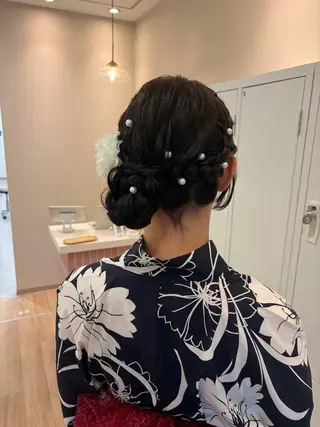 ヘアアレンジ ａｉｋａ🐩 /艶カラー/レイヤーのヘアスタイル