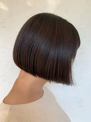 ミディアム ブリーチなしカラー 🌿脇黒丸 彩のヘアスタイル