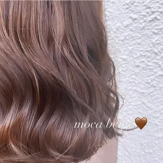 ミディアム カラー ブリーチなしWカラー 🎀韓国ヘア/amiのヘアスタイル