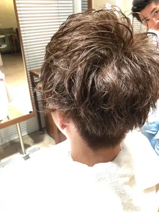 カラー レオン澄川 齊藤のヘアスタイル