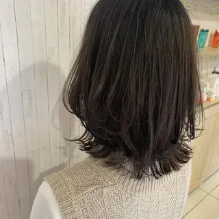 ミディアム カぺリベラ 香里園店のヘアスタイル