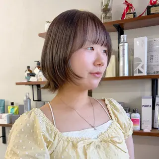 ショート カラー 初めてのショート お任せください✂️のヘアスタイル