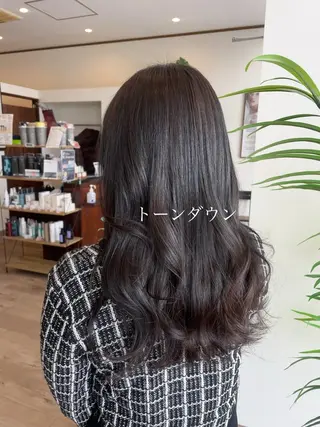 ロング カラー アトレル Ihoのヘアスタイル
