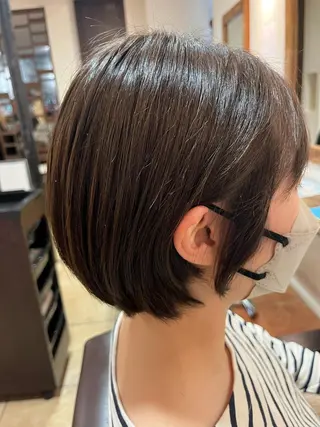 ショート カラー 疋田(ひきた)真由 🐶東京/都立大学のヘアスタイル