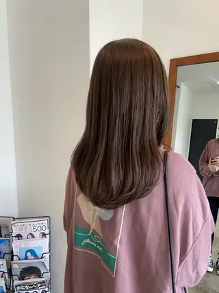 ロング まつ あみのヘアスタイル