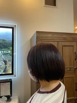 ショート 伊藤 舞実のヘアスタイル