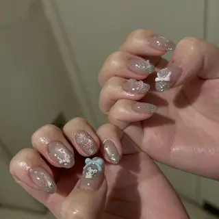 ネイル パラあり！フィルイン 美フォルムのネイルデザイン
