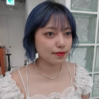ショート カラー ヘアアレンジ 🌐サトウ リョウ🌐のヘアスタイル