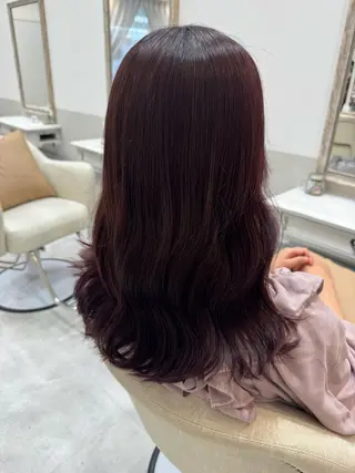 セミロング カラー ❀ 涼華のヘアスタイル