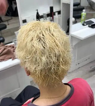 ショート 町田No.1パーマ 特化✂︎小杉澪生のヘアスタイル