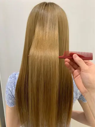 ロング カラー ✨髪質改善縮毛矯正✨ 二上裕太のヘアスタイル