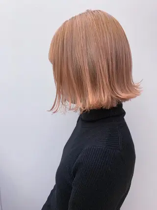 ショート カラー パーマ 【ヘアケア特化型】 newi天王寺のヘアスタイル