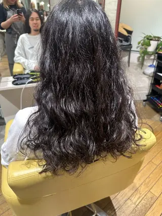 パーマ Deguchi Momokaのヘアスタイル