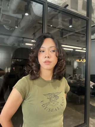 ミディアム 🇺🇸海外レイヤー 副店長Tsubasaのヘアスタイル