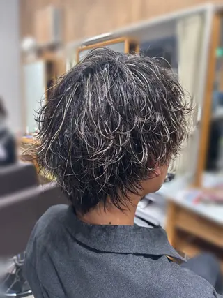 カラー メンズ Hair Itice トリイのヘアスタイル
