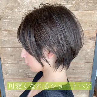 ショート カラー 中田 敏明のヘアスタイル
