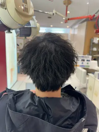 ショート パーマ 齊藤あみな 大岡山🍒❤のヘアスタイル