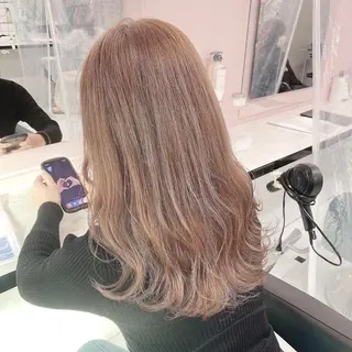 カラー ミルクティー・透明感 🏹REN🏹のヘアスタイル
