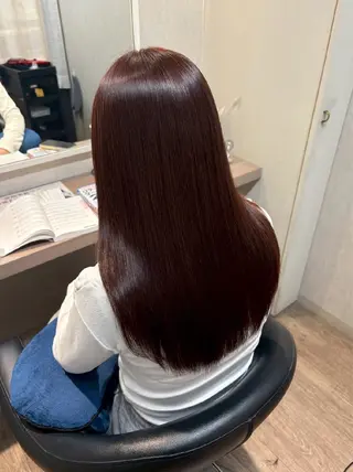 ロング ANDIAMO 栄 栞名のヘアスタイル