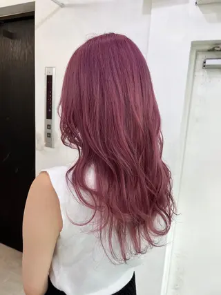 ミディアム カラー GiseL 博多筑紫口店のヘアスタイル