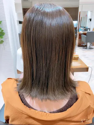 ミディアム 野澤 宏弥のヘアスタイル