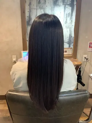 ロング repose日本橋 室町のヘアスタイル