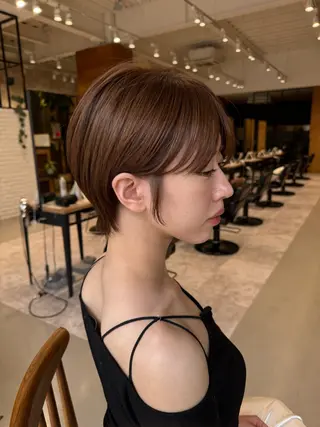 ショート 𝐘𝐔𝐌𝐄/ capture‪❤︎のヘアスタイル