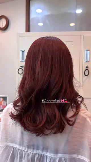 カラー 小川 萌瑚のヘアスタイル