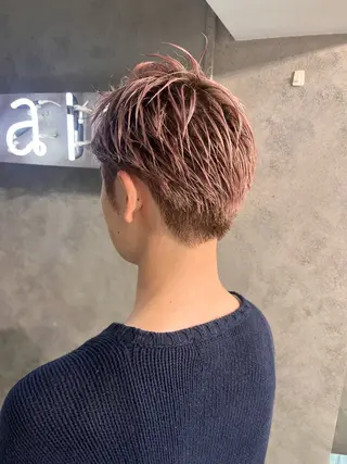 ショート 渋谷ショート、パーマ 美容師vain はるのヘアスタイル
