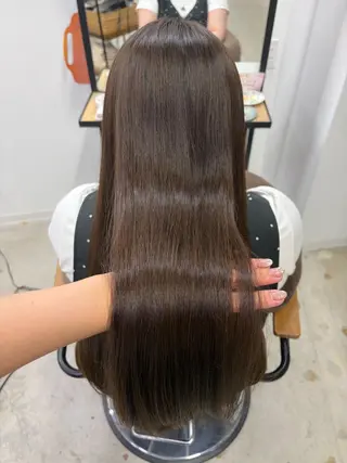 ロング かおり/似合わせ/ 透明感カラーのヘアスタイル
