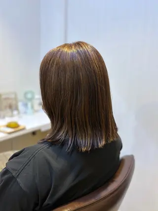 ミディアム 上川畑 つかさのヘアスタイル