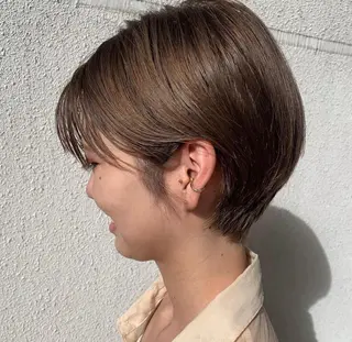 ショート くぎた とわのヘアスタイル