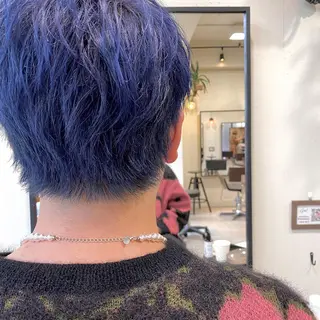 ショート カラー メンズ 【ダメージレス施術】 【透明感】北村 拓也のヘアスタイル